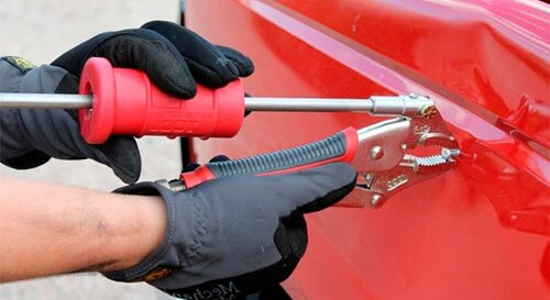 Удаление вмятин по технологии PDR